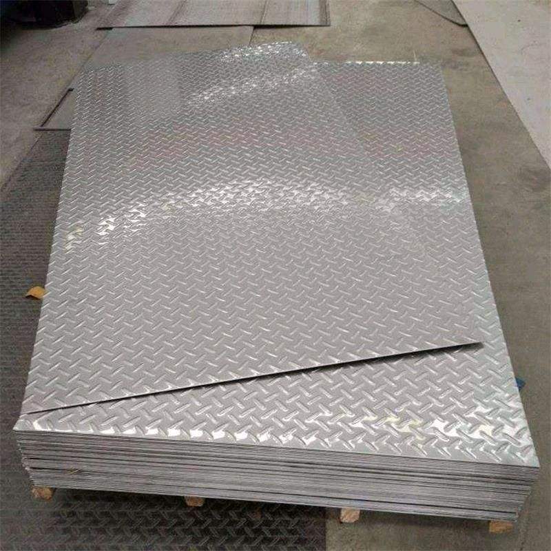 Hot Dipped Galvanized Steel Checkered Plate for sale ASTM A36 Q235B SS400 5mm thickness
