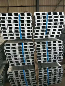  High Quality Hot Selling Galvanized U Beam Steel U Channel Structural Steel C Channel / C Profil Price