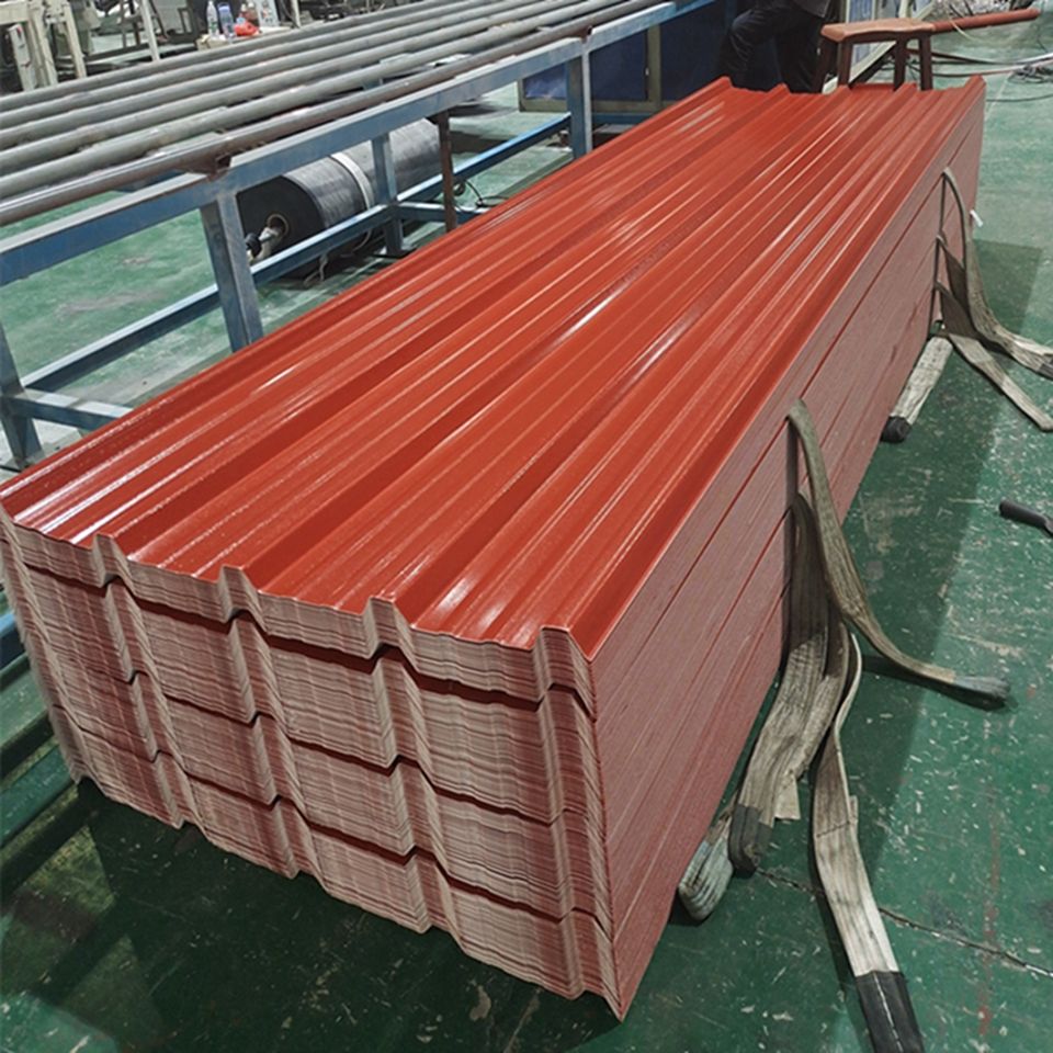 Dx51d SGCC CGCC Galvanized Roof Sheet Metal Corrugated Roofing Sheet 30g-275g PPGI PPGL Corrugated Galvanized Steel Sheets