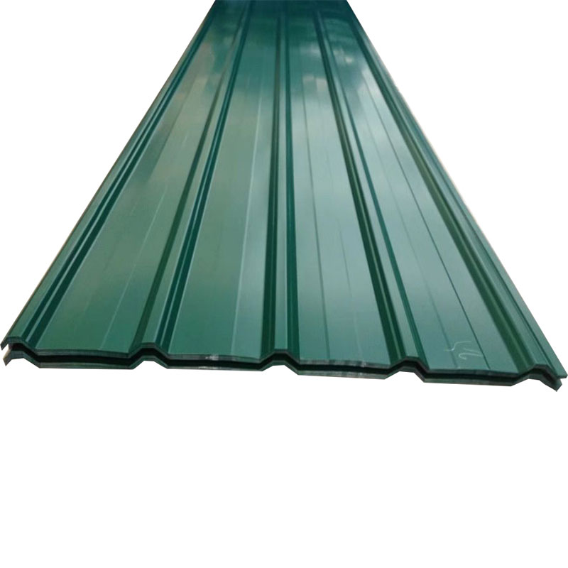 Ral Color coated 24 26 28 30 Gauge Metal roof Sheets Prices Steel shingles lightweight zinc Corrugated roofing tiles plate panel