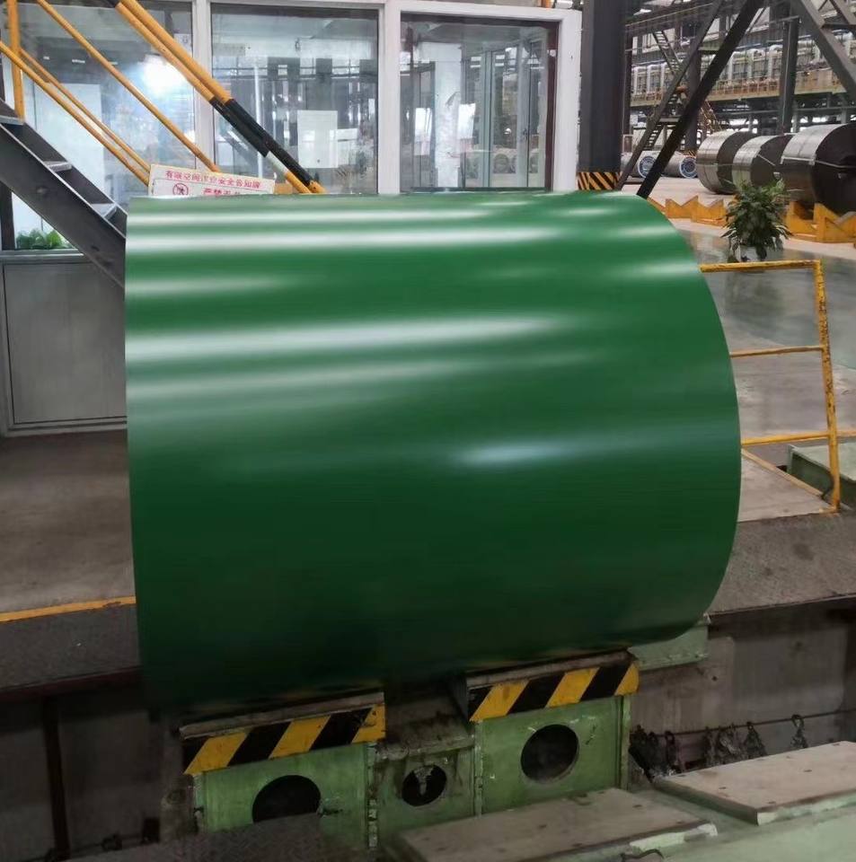 Manufacture Prepainted Ppgl Ppgi Coated Steel Coil Blue Sheet Metal