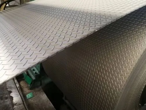 Hot Dipped Galvanized Steel Checkered Plate for Sale ASTM A36 Q235B SS400 5mm Thickness